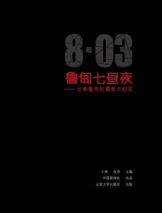 鲁甸七昼夜  云南鲁甸抗震救灾纪实 封面