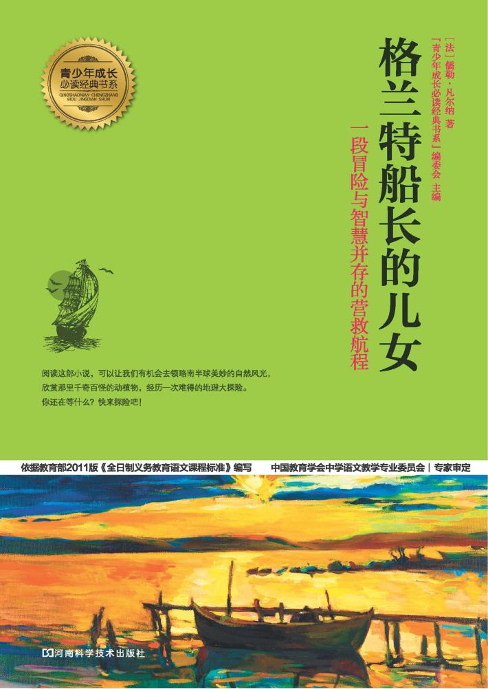 格兰特船长的儿女 封面