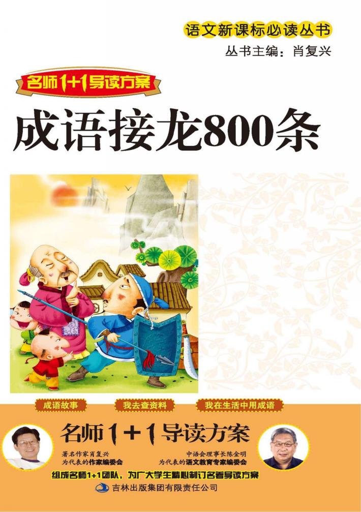 成语接龙800条 封面