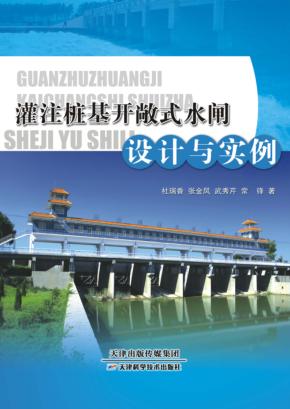 灌注桩基开敞式水闸设计与实例 封面