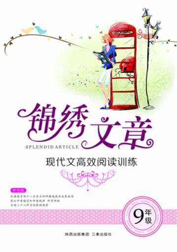现代文高效阅读训练  初中卷  九年级 封面
