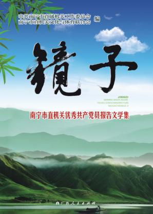 镜子:南宁市直机关优秀共产党员报告文学集 封面