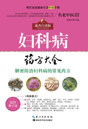 现代家庭健康生活中医手册  妇科病药方大全 封面