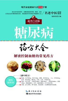 现代家庭健康生活中医手册  糖尿病药方大全 封面