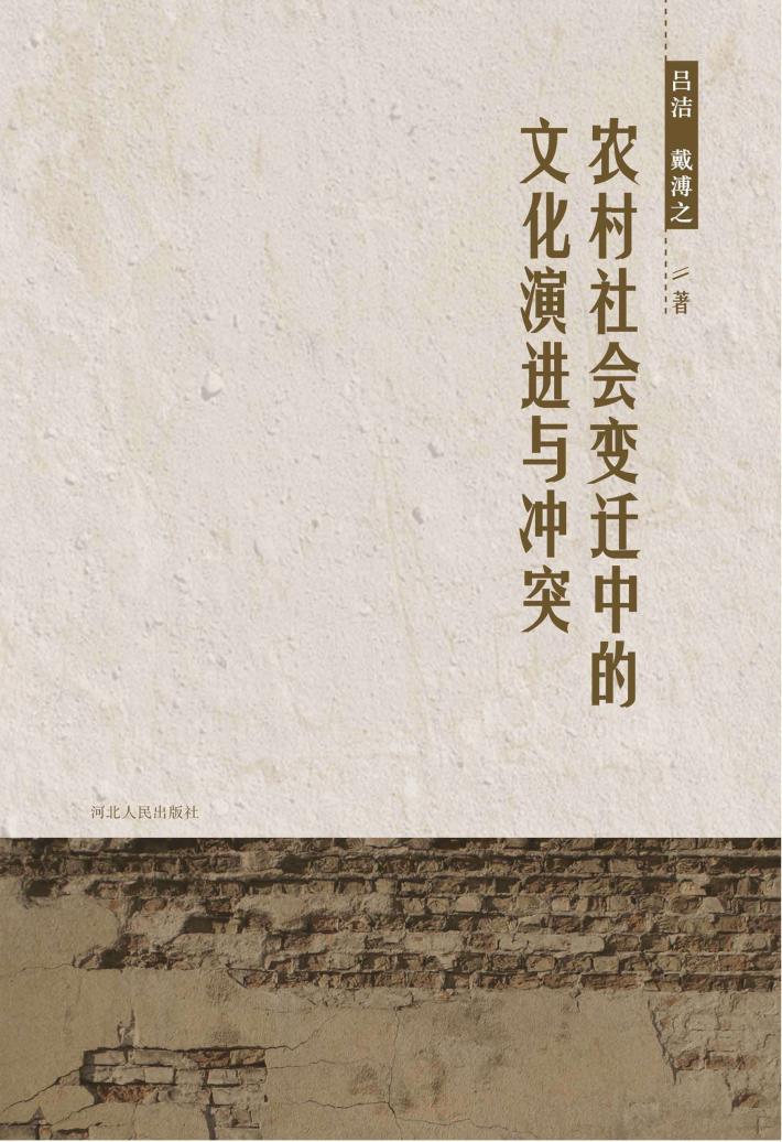 农村社会变迁中的文化演进与冲突 封面