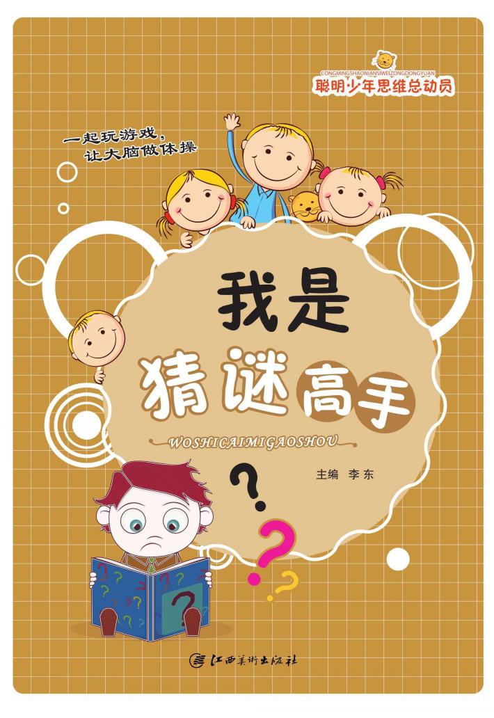 聪明少年思维总动员--我是猜谜高手 封面