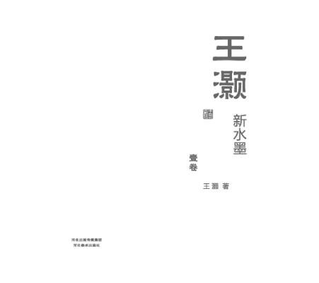 王灏新水墨 封面