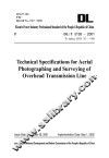 DL/T 5138-2001架空送电线路航空摄影测量技术规程 代替SDGJ 82-1988 封面