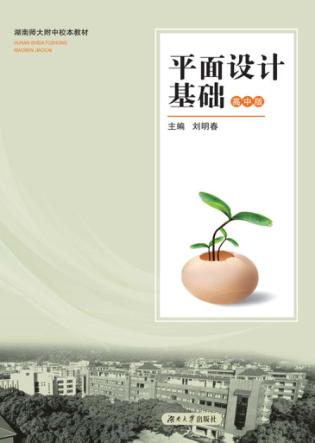 平面设计基础  高中版 封面