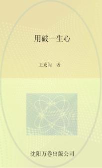 用破一生心 封面