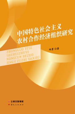 中国特色社会主义农村合作经济组织研究 封面