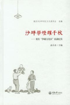 沙坪学灯耀千秋 重庆“沙磁文化区”抗战纪实 封面
