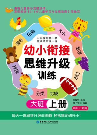 幼小衔接思维升级训练  大班  上 封面