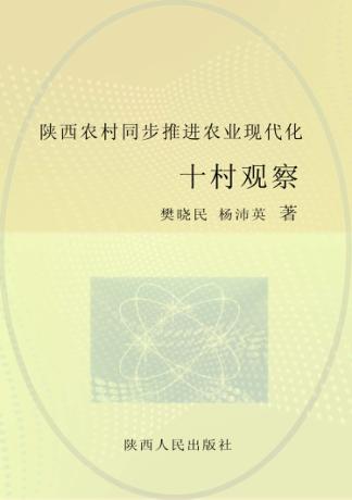 陕西农村同步推进农业现代化十村观察 封面