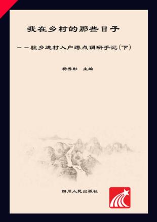 我在乡村的那些日子  驻乡进村入户蹲点调研手记  下