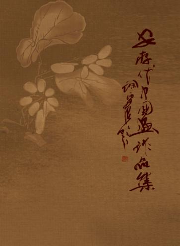 安存代中国画作品集 封面