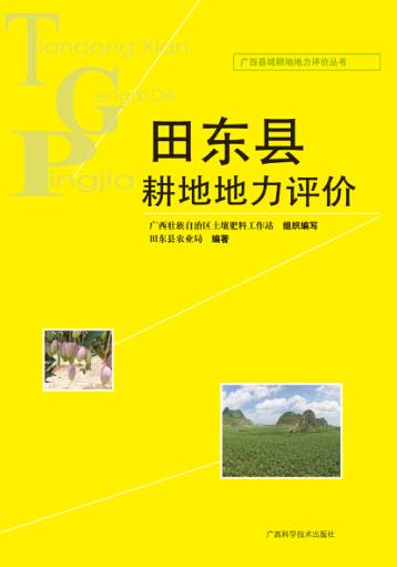 田东县耕地地力评价 封面