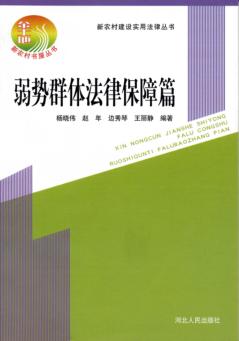新农村实用法律丛书  弱势群体法律保障篇 封面