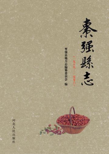 枣强县志  1989-2006 封面