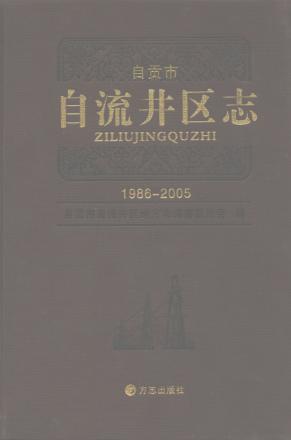 自贡市自流井区志 封面