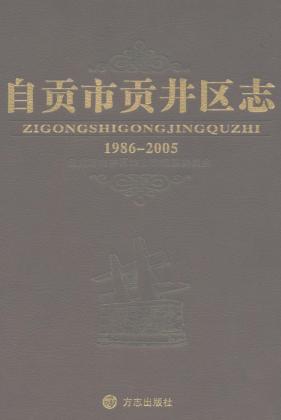 自贡市贡井区志 封面