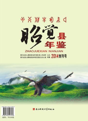 昭觉县年鉴  2014创刊号 封面