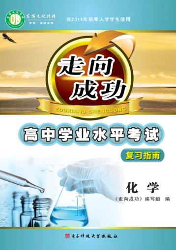 走向成功  高中学业水平考试复习指南  化学 封面