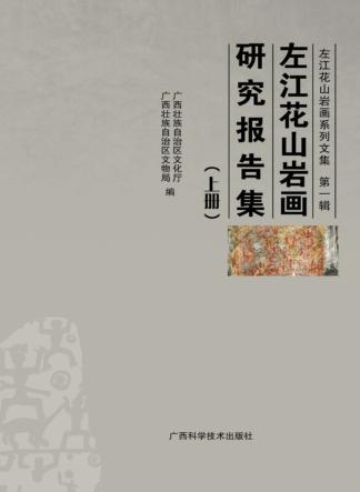 左江花山岩画系列文集  左江花山岩画研究报告集  上 封面