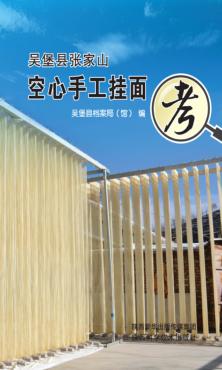 吴堡县张家山空心手工挂面考 封面