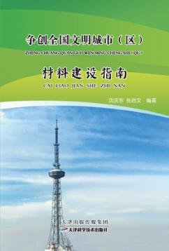 争创全国文明城市(区)材料建设指南 封面