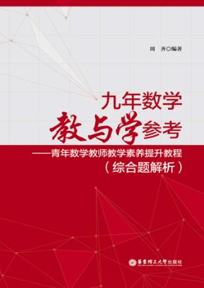 九年数学教与学参考  青年数学教师教学素养提升教程  综合题解析 封面