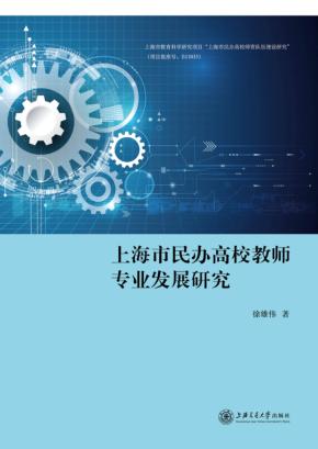 上海市民办高校教师专业发展研究 封面