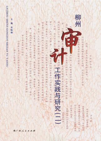 柳州审计工作实践与研究 2 封面