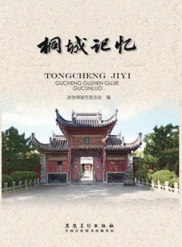 桐城记忆  古城古镇古街古村落 封面