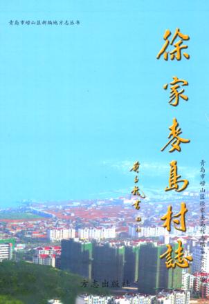 徐家麦岛村志 封面