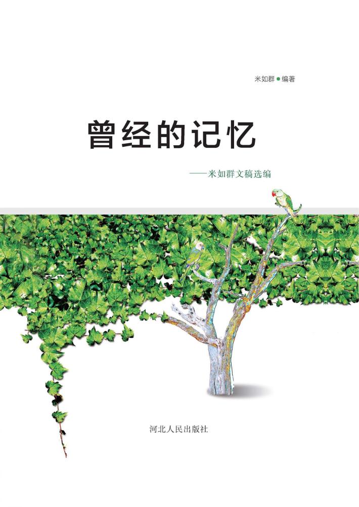 曾经的记忆u3000米如群文稿选编 封面