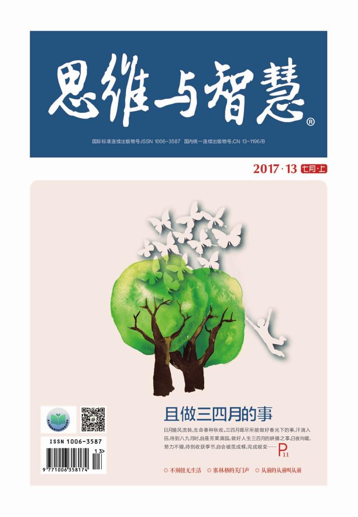 思维与智慧(2017.13u3000总第383期) 封面