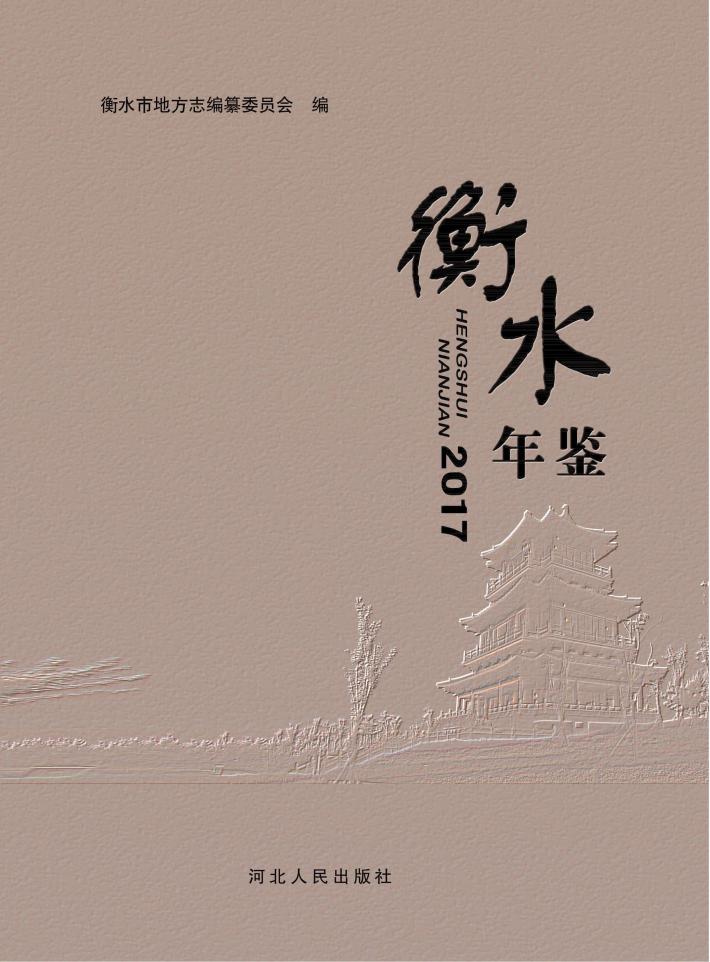 衡水年鉴  2017 封面