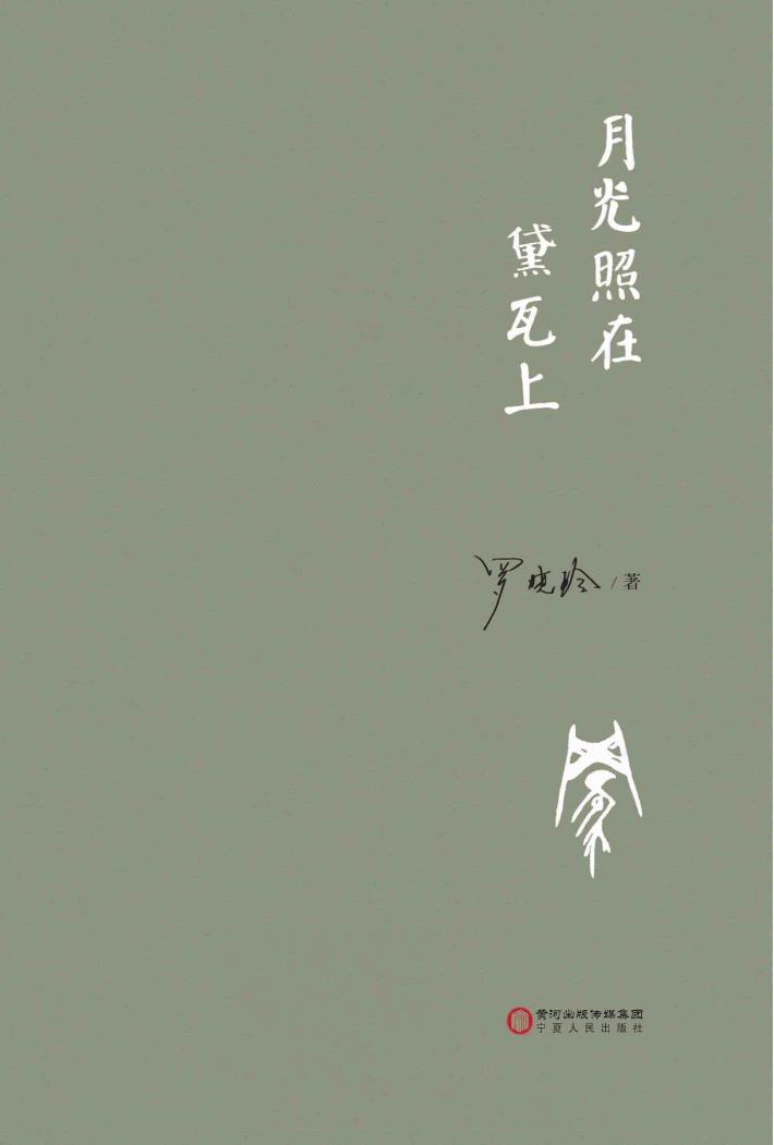 月光照在黛瓦上 封面