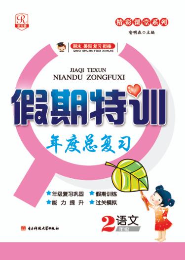 假期特训年度总复习  语文  二年级 封面