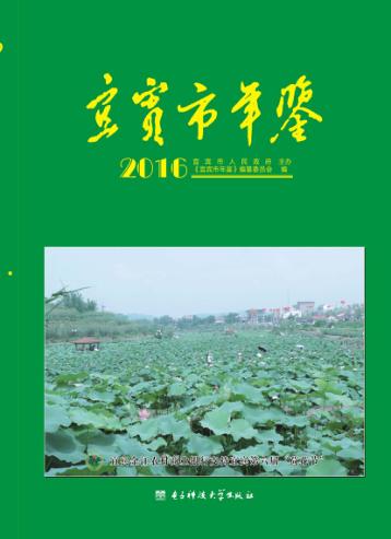 宜宾市年鉴  2016 封面