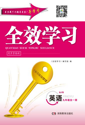 全效学习·同步学练测  英语  九年级全一册  RJ版 封面