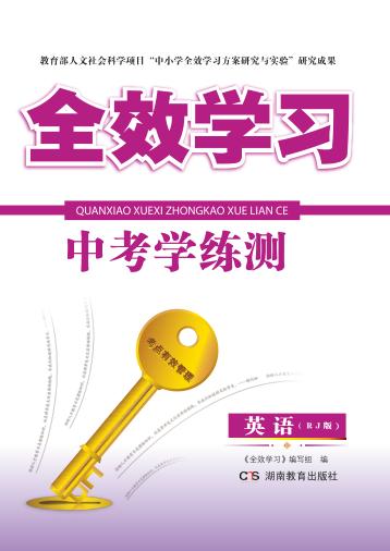 全效学习·中考学练测  英语  RJ版 封面