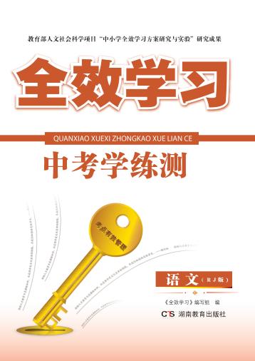 全效学习·中考学练测  语文  RJ版 封面