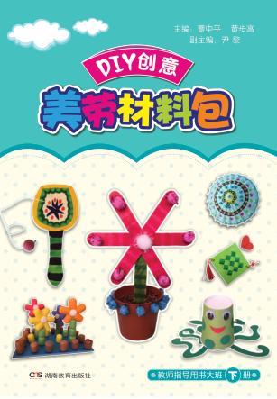 DIY创意美劳材料包  教师指导用书  大班  下 封面