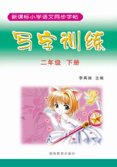写字训练  二年级  下 封面