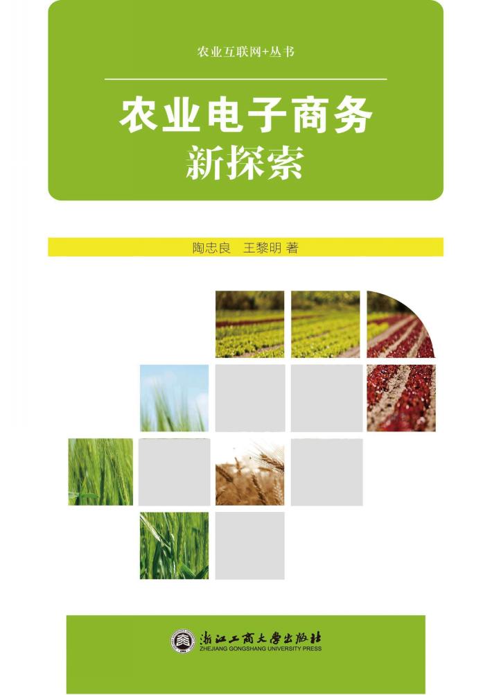 农业电子商务新探索 封面