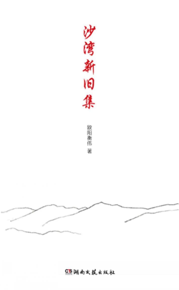 沙湾新旧集 封面