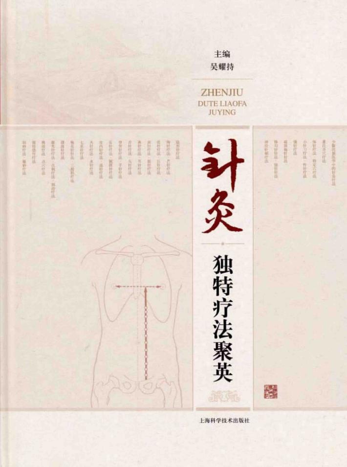 针灸独特疗法聚英 封面