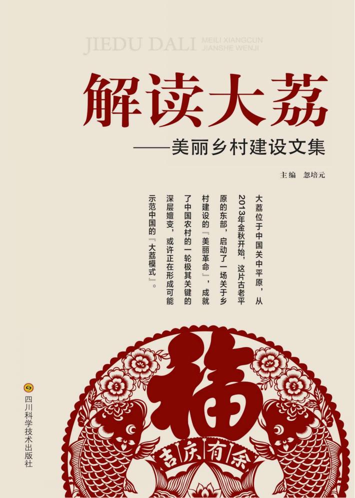 解读大荔 美丽乡村建设文集 封面